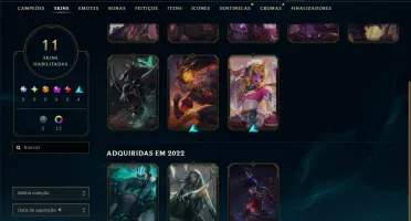 Conta LoL Rank Elo Mestre Season Temporada 15