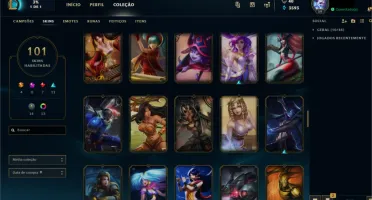 Conta League of Legends (Diamante)