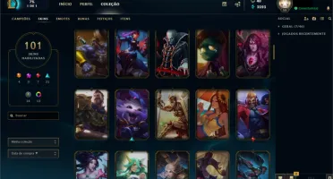 Conta League of Legends (Diamante)