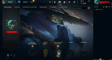 Conta unranked MMR de Esmeralda