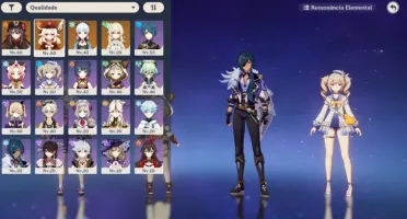 AR 35 Ayaka c1 / Hutao / Klee e muito a explorar!!