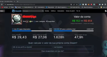 CONTA STEAM COM ROCKET LEAGUE E VARIOS OUTROS