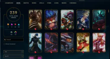 Conta em League Of Legends lvl660+ Gold+ em todas as ligas.