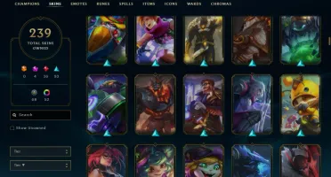 Conta em League Of Legends lvl660+ Gold+ em todas as ligas.