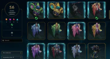 Conta em League Of Legends lvl660+ Gold+ em todas as ligas.