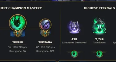 Conta em League Of Legends lvl660+ Gold+ em todas as ligas.