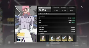 Conta Full Whale Bleach Soul Resonance, todos personagens b6