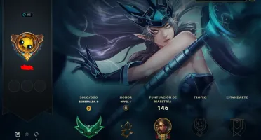 Conta de lol Esmeralda 2 mmr Master!