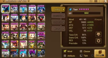 Conta SW late game. Vários nat5. Set switf 190+ spd