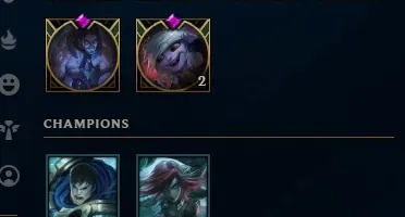 Conta platina 4 , 33 skins, level 104 e com e-mail .