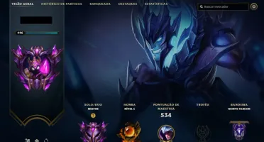 CONTA MESTRE LOL 257 PDL >113 SKINS< (CAI COM CHALLENGER)