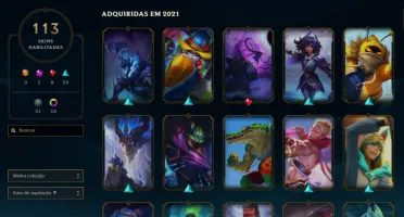 CONTA MESTRE LOL 257 PDL >113 SKINS< (CAI COM CHALLENGER)