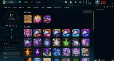 Conta League of Legends: Lvl 64 - 2Skin Ultimate 1Mitica Etc