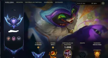 Conta De Lol League Of Legends