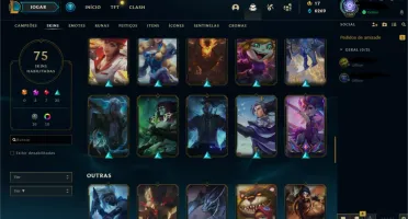 Diamante, Já foi Mestre. Tenho Irelia e Evelynn de prestígio