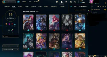 Diamante, Já foi Mestre. Tenho Irelia e Evelynn de prestígio