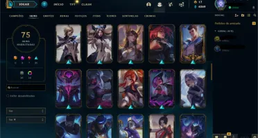 Diamante, Já foi Mestre. Tenho Irelia e Evelynn de prestígio