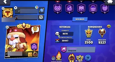 Conta Brawl Stars - 110K Troféus