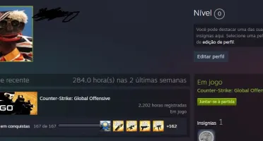 Conta csgo