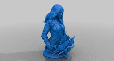 Modelo Gamora Guardiões Da Galáxia 3D STL
