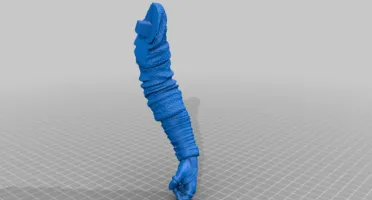 Modelo Gamora Guardiões Da Galáxia 3D STL