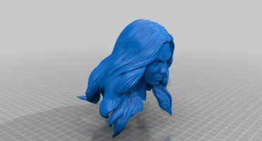 Modelo Gamora Guardiões Da Galáxia 3D STL
