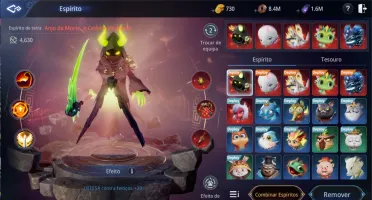 Conta Mir4 LV 80 lanceiro