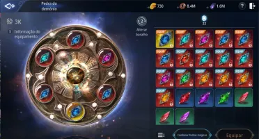 Conta Mir4 LV 80 lanceiro