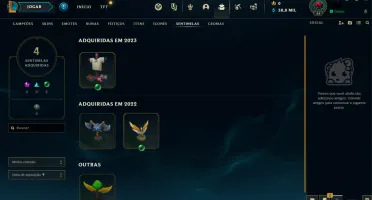 Conta Lol - Diamante 1, 53% De Wr(E-Mail Não Confirmado)