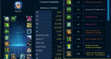 Conta Ladmo Omegamon 4 U Mid/end Game