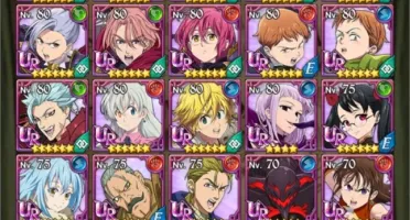 Conta global 7DS Nanatsu no Taizai