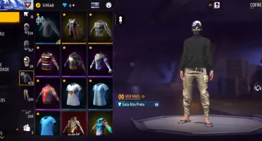 Conta Free Fire Gemada