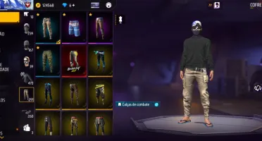Conta Free Fire Gemada
