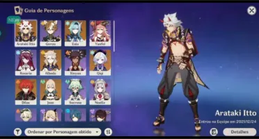 Genshin Ar 43 itto, eula, albedo