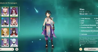 Xiao + Jade + Diluc