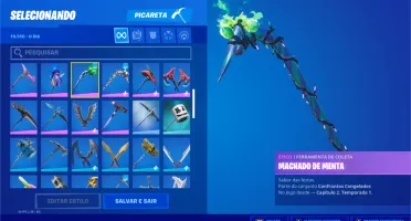 FORTNITE CONTA RARA/ SALVE O MUNDO.