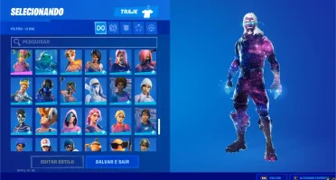 FORTNITE CONTA RARA/ SALVE O MUNDO.