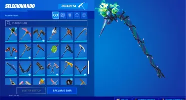 FORTNITE CONTA RARA/ SALVE O MUNDO.