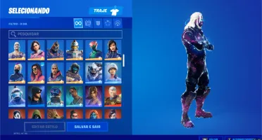 FORTNITE CONTA RARA/ SALVE O MUNDO.