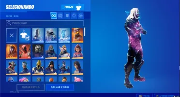 FORTNITE CONTA RARA/ SALVE O MUNDO.