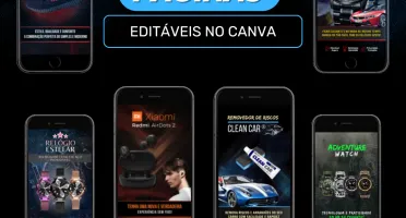 300 Landingpages Editáveis no Canva