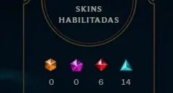 Conta Gold 1 / 91 skins