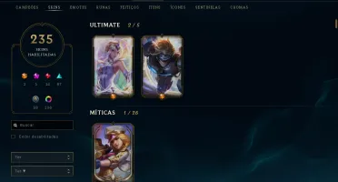 Conta LOL/ D2 / 235 skins
