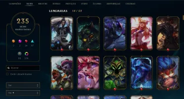 Conta LOL/ D2 / 235 skins