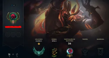 Conta Platina 2 4 Skins Smurf