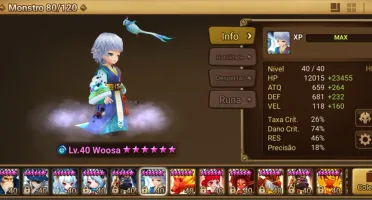 Summoners Wars Global Lv max