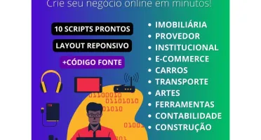 Pack Site Expresso 10 Sites Prontos com Painel Admin
