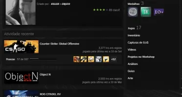 Conta csgo com prime 18 years