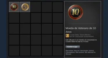 Conta csgo com prime 18 years