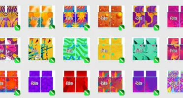 Pack com 100 artes para Abadá 2024 100% editável em CDR